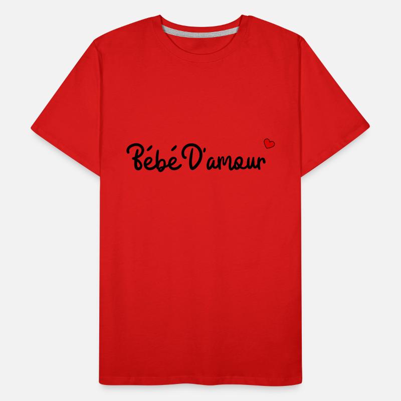 Bébé d'amour T-shirt bio Premium Homme