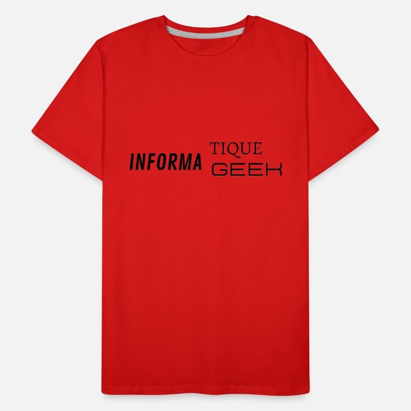 geek Informatique T-shirt bio Premium Homme