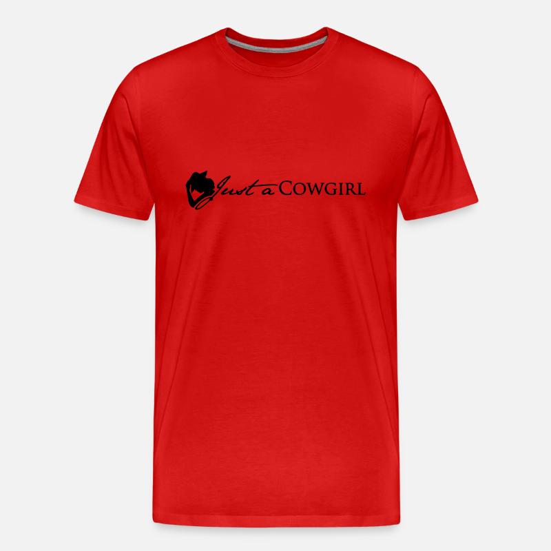 JaC's Einzeiler - Männer Premium Bio T-Shirt - Rot