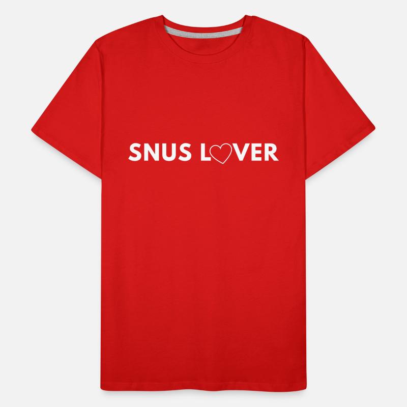 SNUS LOVER Männer Premium Bio T-Shirt