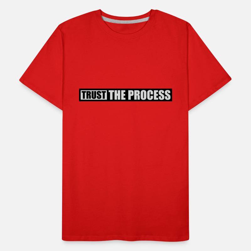 faire confiance au processus Devis T-shirt bio Premium Homme