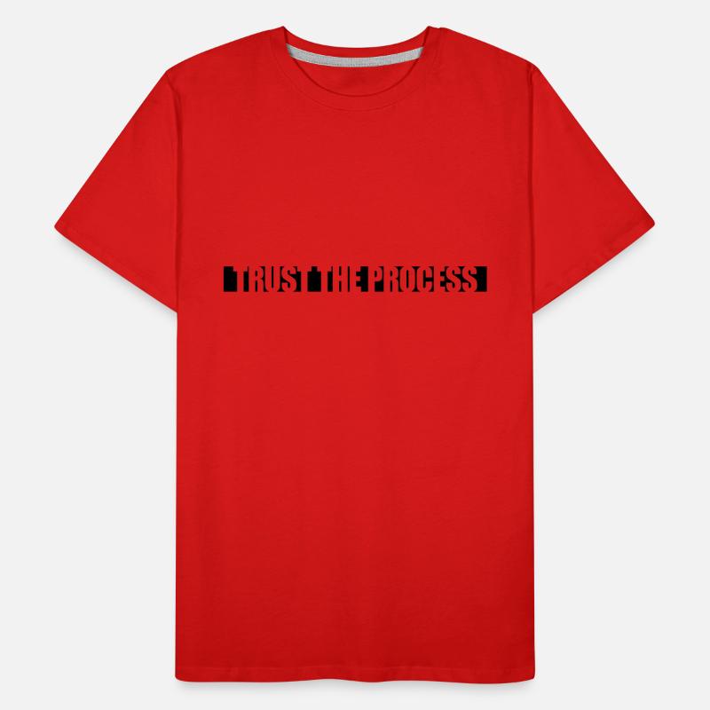 faire confiance au processus Devis T-shirt bio Premium Homme