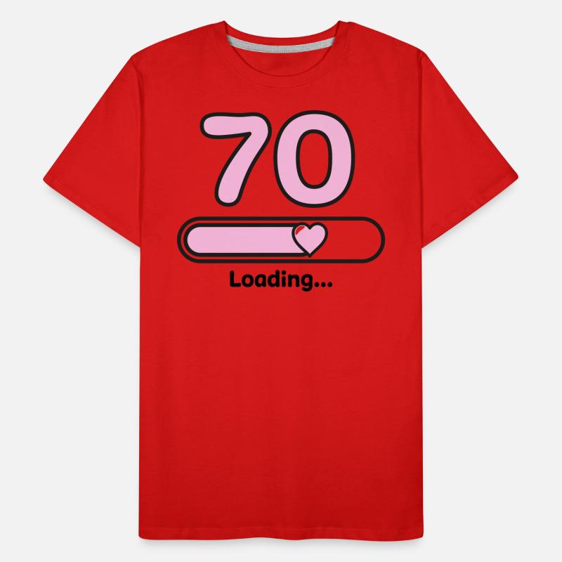 70 ans T-shirt bio Premium Homme