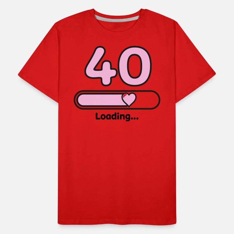40 ans T-shirt bio Premium Homme