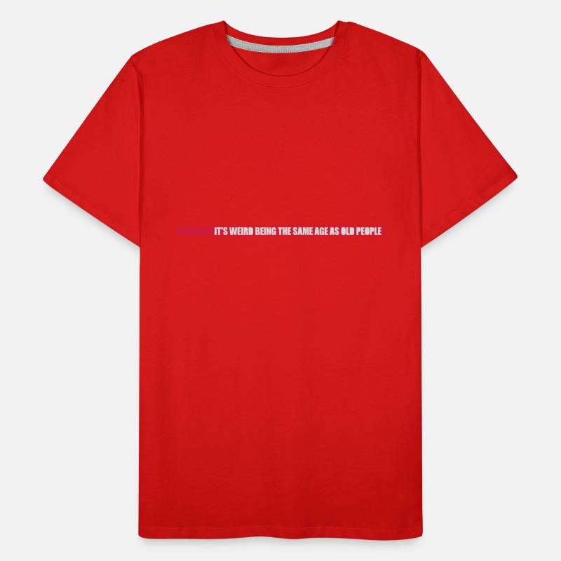 être âgé T-shirt bio Premium Homme