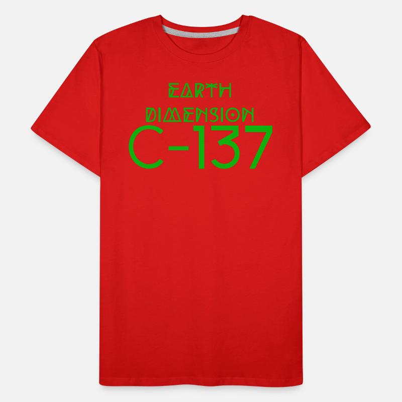 C-137-KARTON Männer Premium Bio T-Shirt