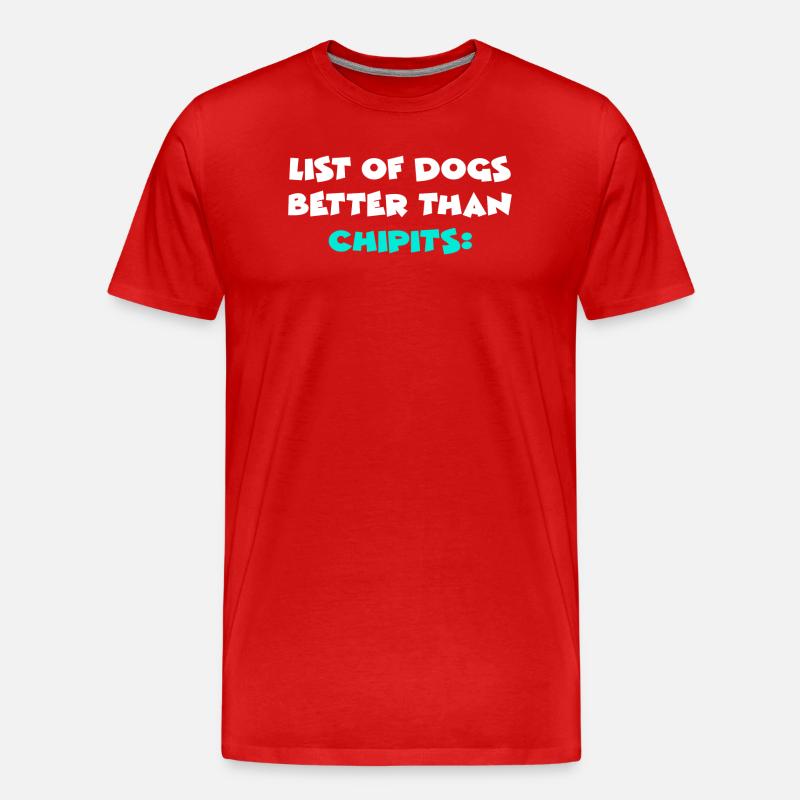 Chipits - T-shirt bio Premium Homme - rouge