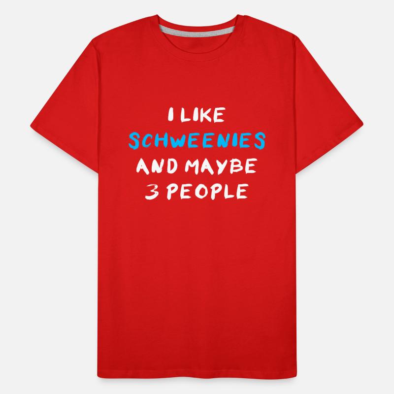 Schweenie Men's Premium Organic T-Shirt
