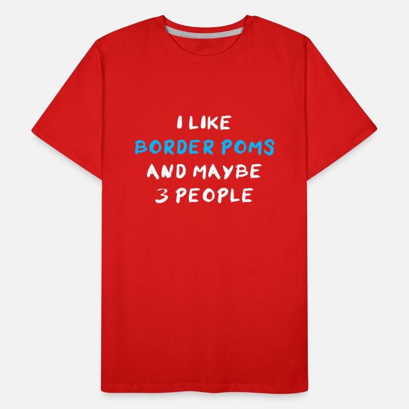 Frontière Pom T-shirt bio Premium Homme