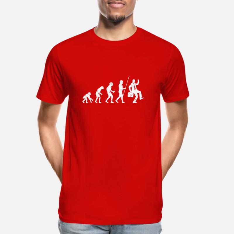 Work Evolution Work Office Clerk Men's Premium Organic T-Shirt