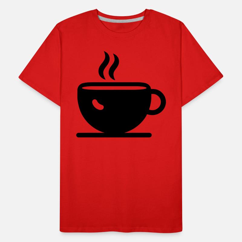 Café T-shirt bio Premium Homme