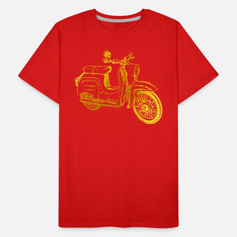 Simson Schwalbe RDA Cyclomoteur T-shirt bio Premium Homme