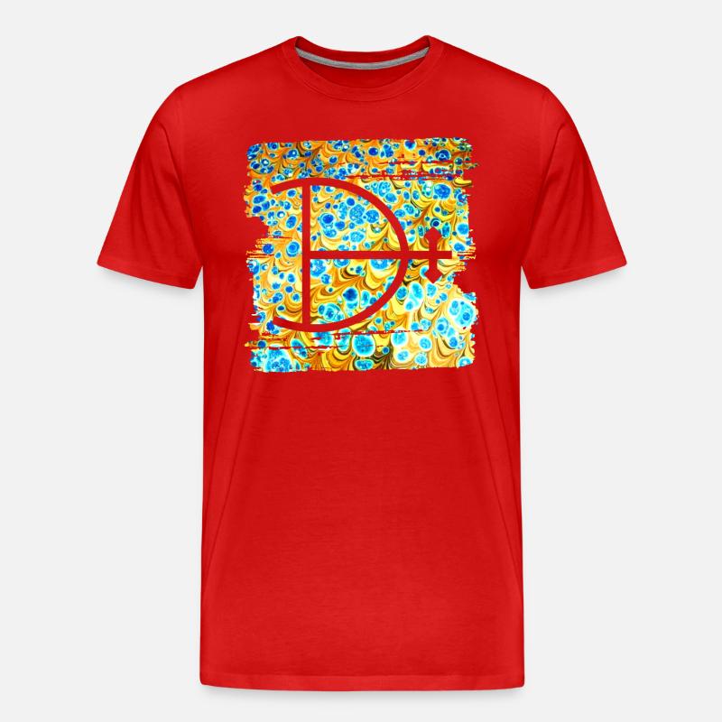 magnesium e 243 - Männer Premium Bio T-Shirt - Rot