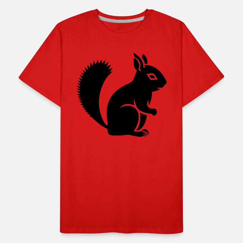 squirrel Men's Premium Organic T-Shirt
