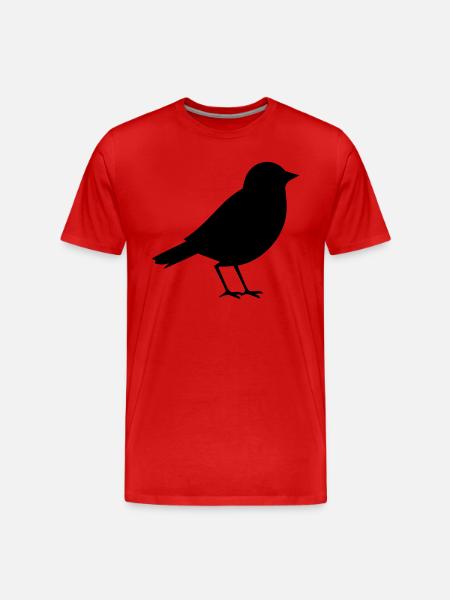Petit oiseau - T-shirt bio Premium Homme - rouge