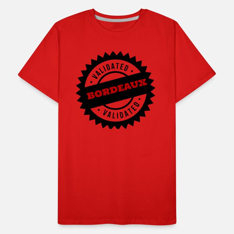 Bordeaux c'est validé T-shirt bio Premium Homme
