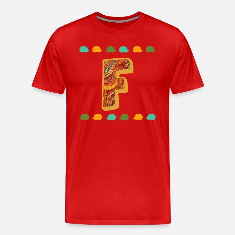 igel e 22 f - Männer Premium Bio T-Shirt - Rot