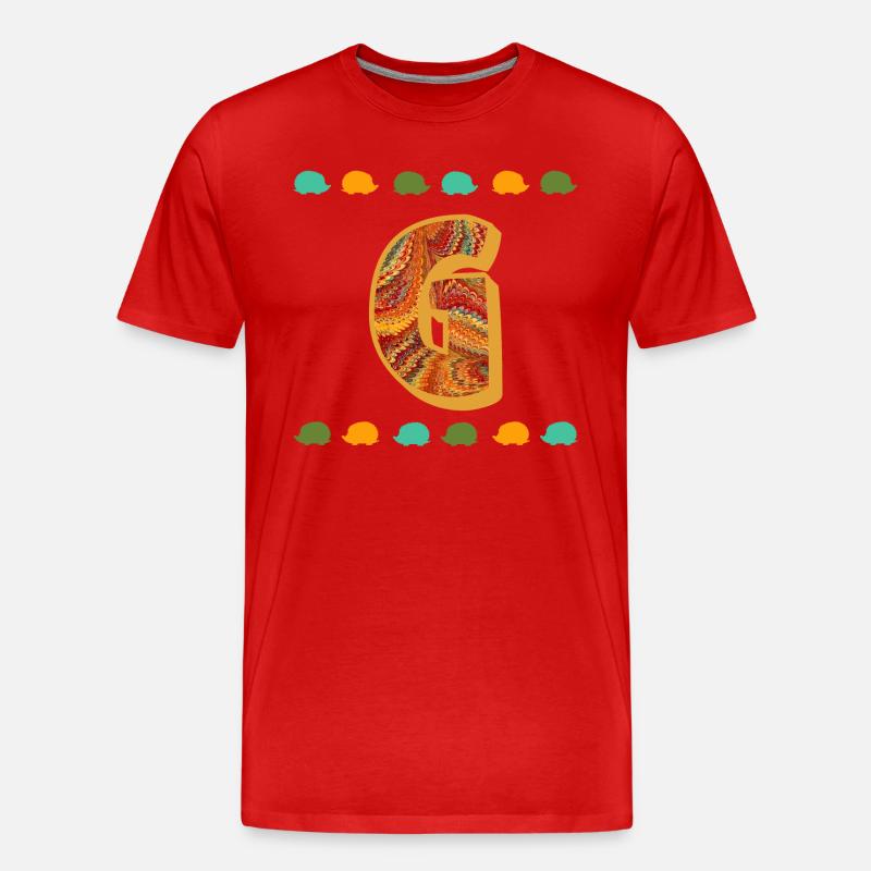 igel e 22 g - Männer Premium Bio T-Shirt - Rot