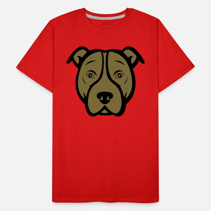 Chien T-shirt bio Premium Homme