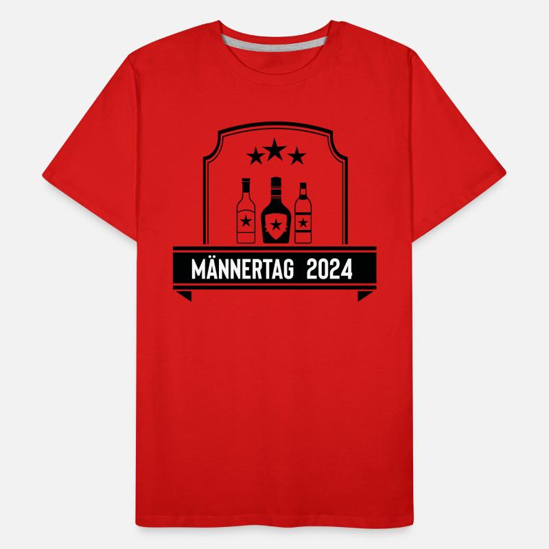 Männertag Männer Premium Bio T-Shirt