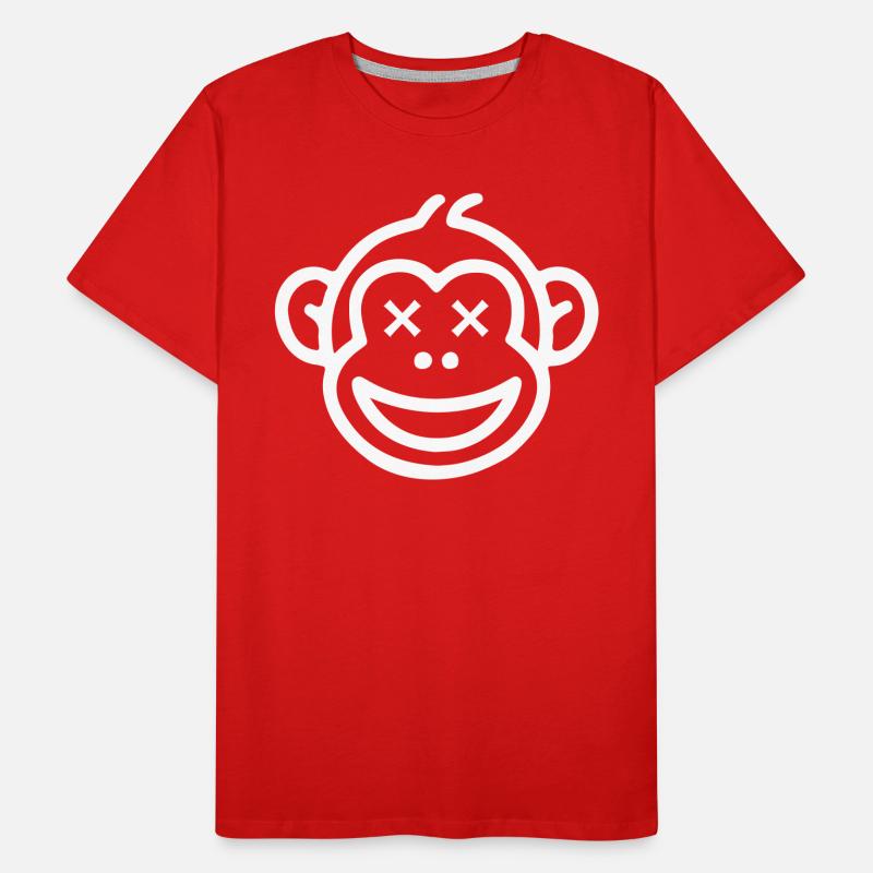 Funny Monkey Men's Premium Organic T-Shirt