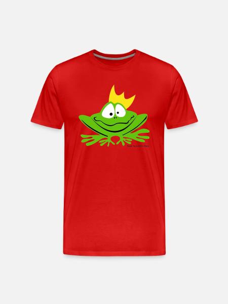 FroschKoenig - Men's Premium Organic T-Shirt - red