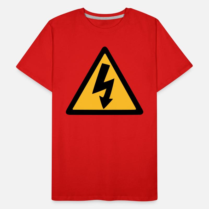 lightning thunder Men's Premium Organic T-Shirt