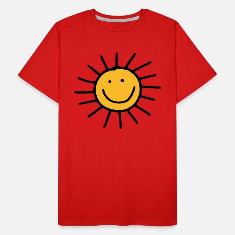 Sun Men's Premium Organic T-Shirt