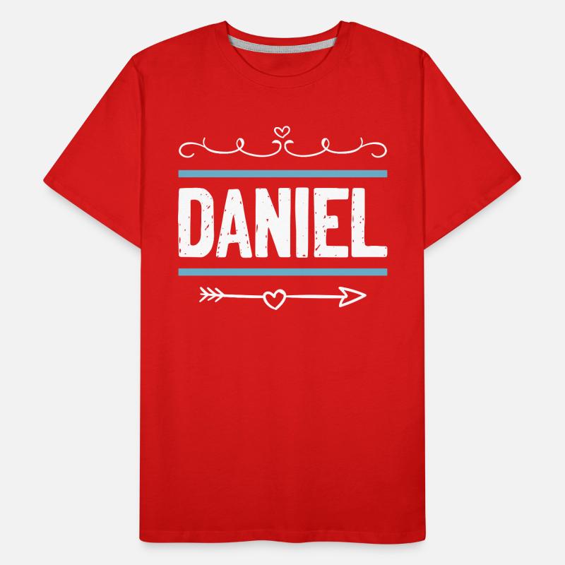 Daniel T-shirt bio Premium Homme
