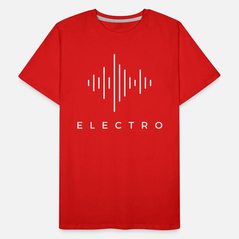 Synthesizer Sampler Drumcomputer House Techno Männer Premium Bio T-Shirt