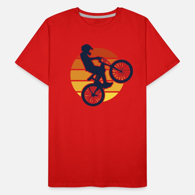 Fahrrad Männer Premium Bio T-Shirt