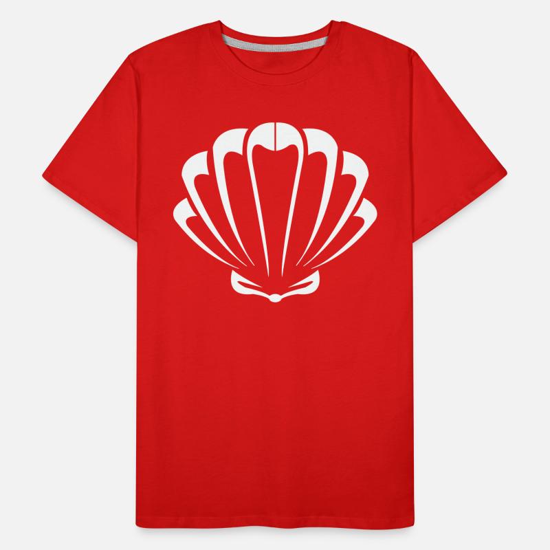 coquille T-shirt bio Premium Homme