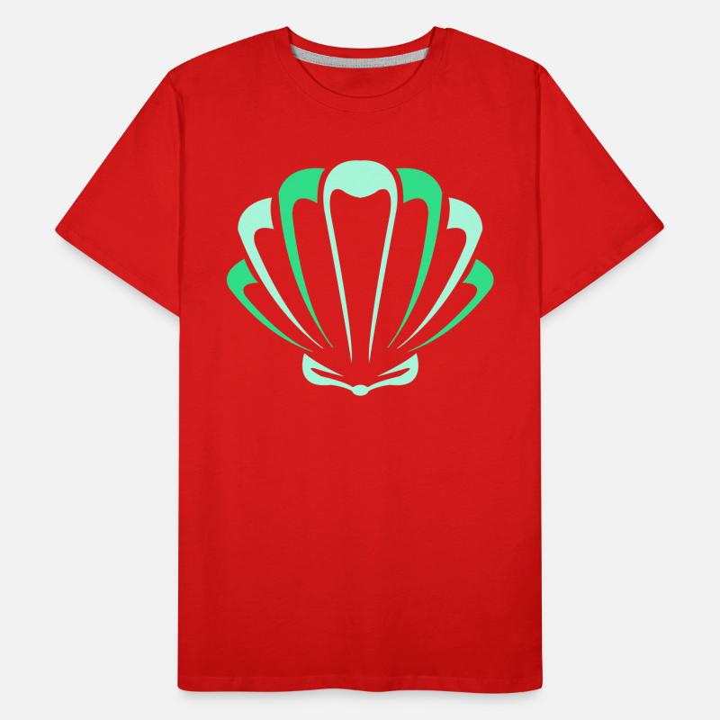 coquille T-shirt bio Premium Homme