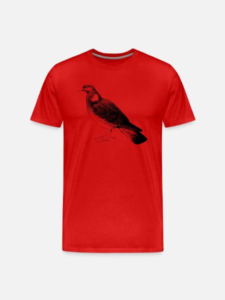 Palombe - T-shirt bio Premium Homme - rouge