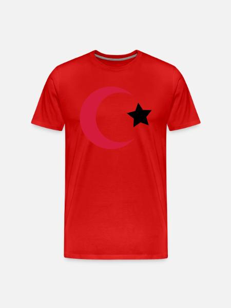 türkei - Männer Premium Bio T-Shirt - Rot