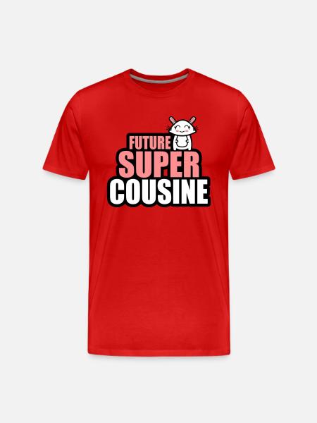 future super cousine - T-shirt bio Premium Homme - rouge
