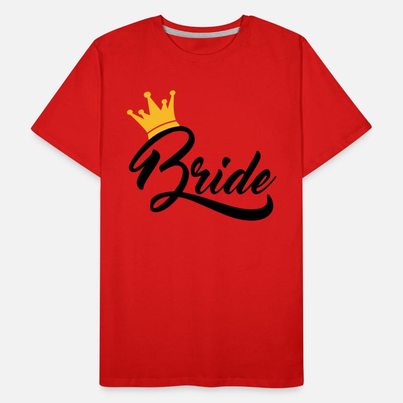 bride Men's Premium Organic T-Shirt