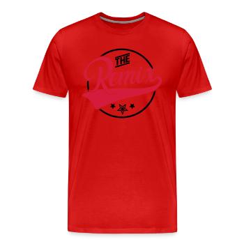 The Remix - Der Remix - The Original - Familie - Men's Premium Organic T-Shirt - red - Front - Damien (186cm)
