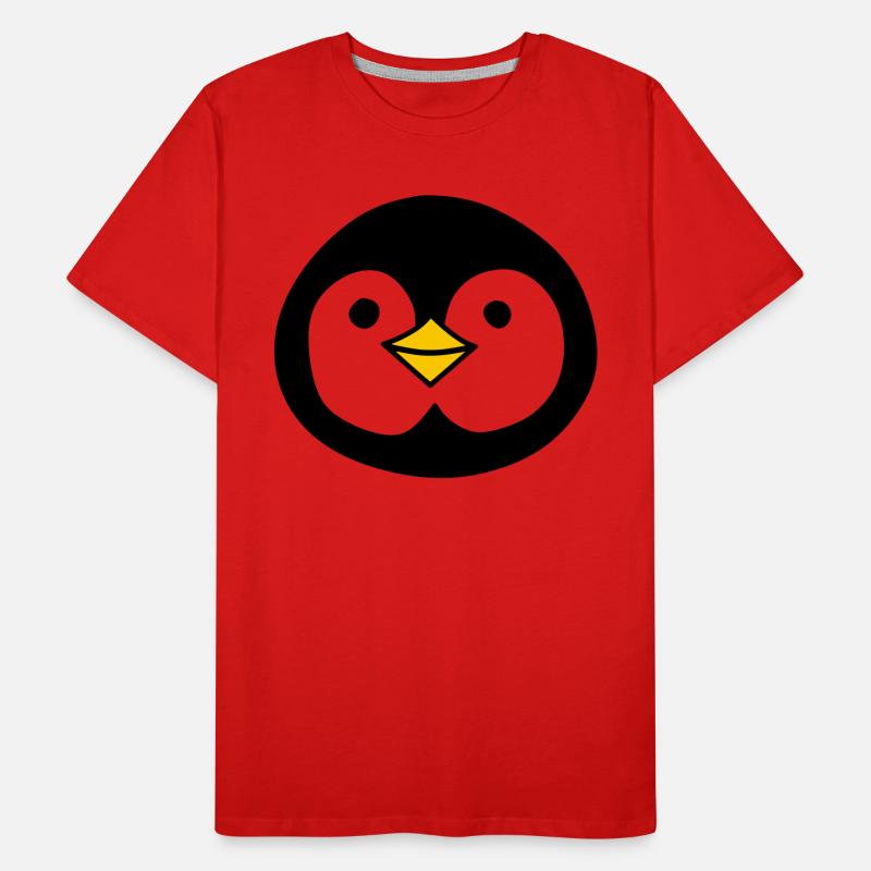 Cute penguin Männer Premium Bio T-Shirt