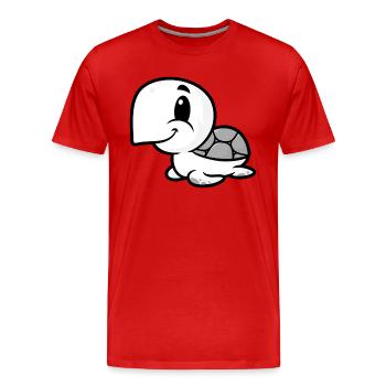 Marine Conservation - Men's Premium Organic T-Shirt - red - Front - Damien (186cm)