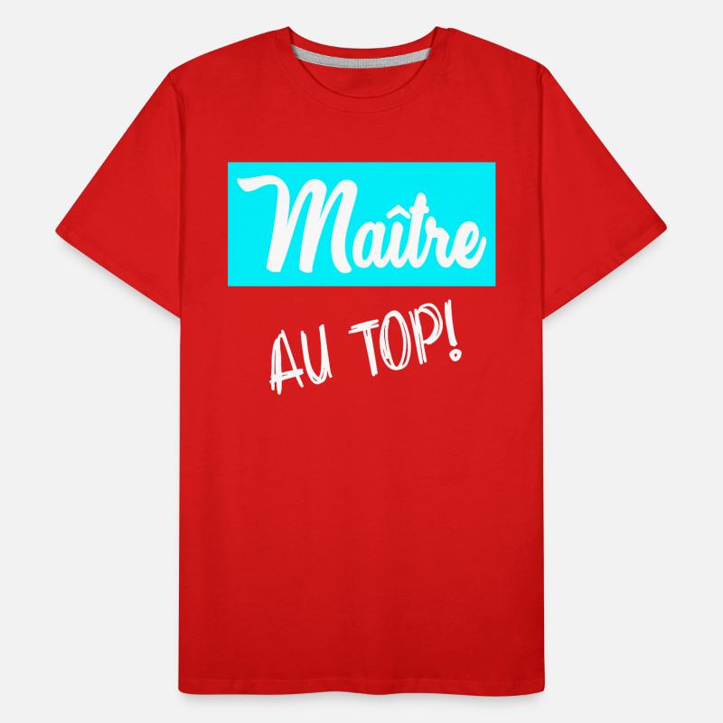MASTER. MASTER Men's Premium Organic T-Shirt