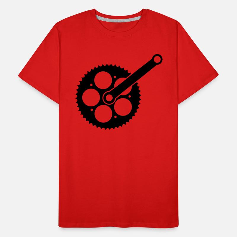 bike_einzelteil02 T-shirt bio Premium Homme