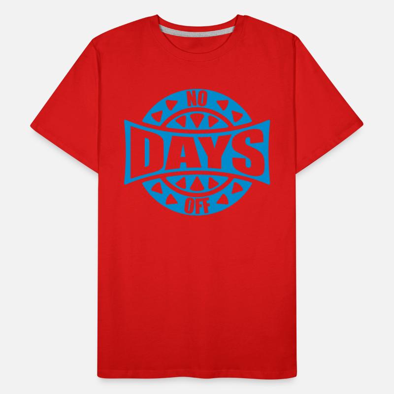 pas de jours de congé devis T-shirt bio Premium Homme