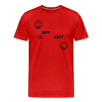 Alice im Borderland-Klassiker-T-Shirt - Männer Premium Bio T-Shirt - Rot - Vorne - Damien (186cm)