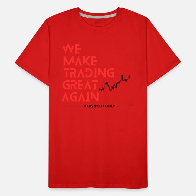 Make trading Great Männer Premium Bio T-Shirt