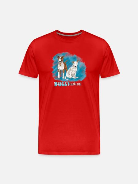 Bulitastisch - Männer Premium Bio T-Shirt - Rot