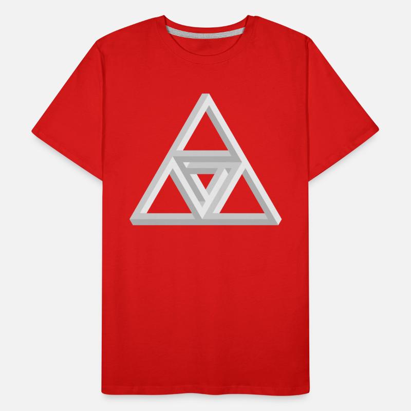 impossible triangle Men's Premium Organic T-Shirt
