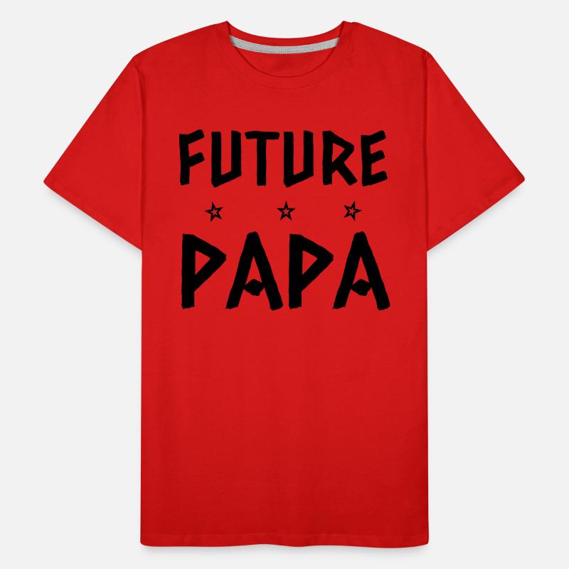 Future papa T-shirt bio Premium Homme
