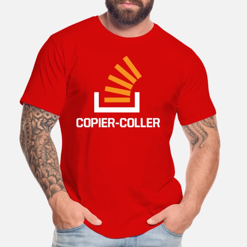 Copier Coller Programmer Software Developer Nerd G Männer Premium Bio T-Shirt