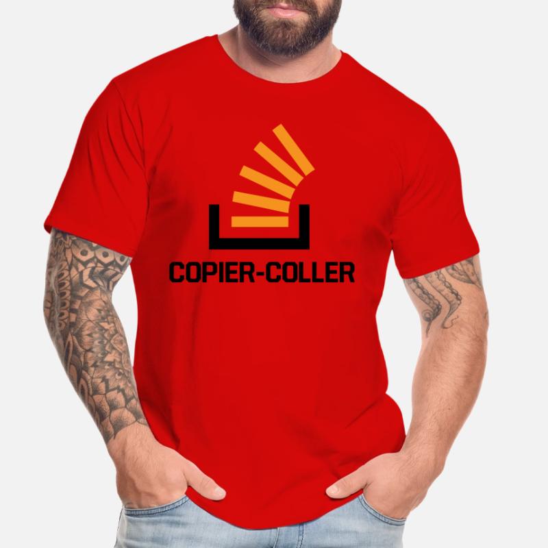Copier Coller Programmer Software Developer Nerd G Männer Premium Bio T-Shirt